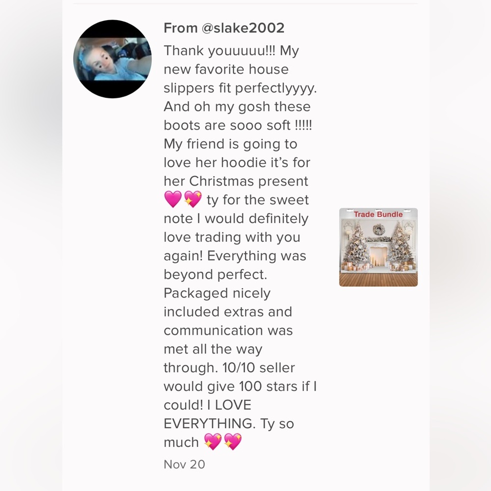 ♥️🥰 TRADE REVIEWS 🥰♥️ - Picture 3 of 14